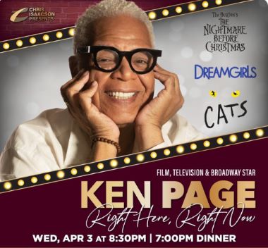 Post image for Cabaret Review: KEN PAGE (“Right Here, Right Now” at Catalina Jazz Club in Hollywood)