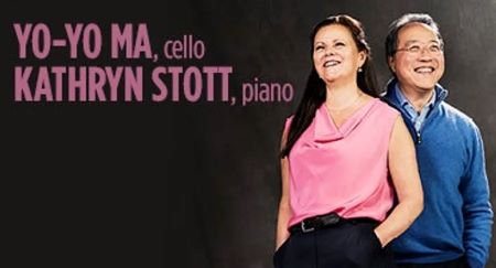 Post image for Concert Review: YO-YO MA, CELLO; KATHRYN STOTT, PIANO (Tour Reviewed at Symphony Hall, Boston)