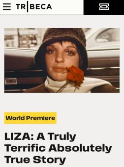 Post image for Film Review: LIZA: A TRULY TERRIFIC ABSOLUTELY TRUE STORY (Directed and Written by Bruce David Klein | World Premiere at Tribeca Film Festival)