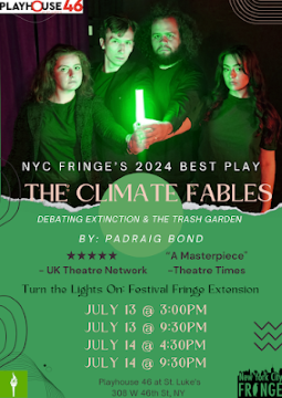 Post image for Off-Broadway Review: THE CLIMATE FABLES: THE TRASH GARDEN (Torch Ensemble at Playhouse 46 at St. Luke’s)