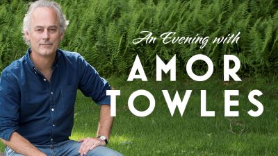 Post image for Event Review: AN EVENING WITH AMOR TOWLES (“Table for Two” Book and Lecture Tour)