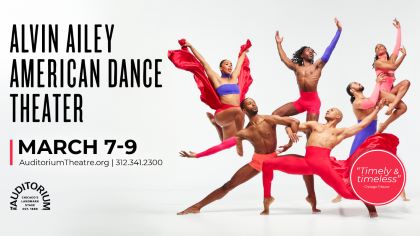 Post image for Dance Review: ALVIN AILEY AMERICAN DANCE THEATER (The Auditorium Theatre in Chicago)