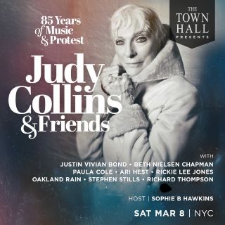 Post image for Concert Review: JUDY COLLINS & FRIENDS: 85 YEARS OF MUSIC & PROTEST (New York City’s Town Hall)