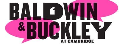 Bold black and pink text reading 'Lowkey Buckley at Camb'.