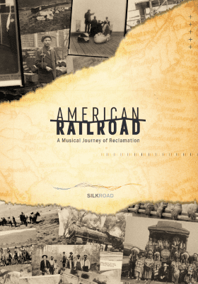 Cover of 'American Railroad,' a musical journey through railroad history.