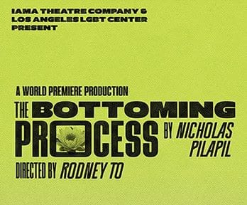 Poster for the world premiere of 'The Bottoming Process' directed by Rodney To.