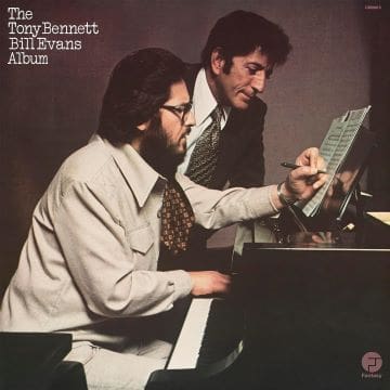 Album cover of The Bennett/Kirschner Album featuring two musicians at a piano.