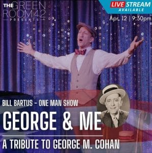 Bill Bartol performs a one-man tribute to George M. Cohan.