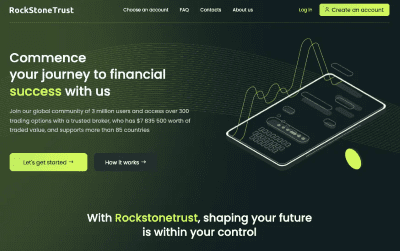 Finance app interface showing savings growth and account balance.