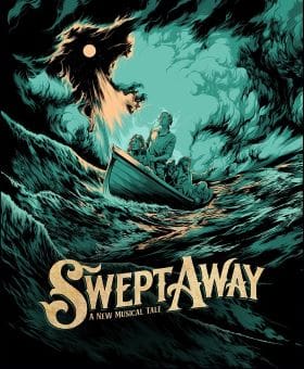 A mysterious boat ride through dark waters in 'Swept Away'.