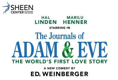 Poster for 'The Journals of Adam & Eve' comedy by Ed. Weinberger.