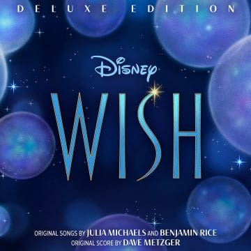 Disney's Wish Deluxe Edition cover with blue and purple tones.