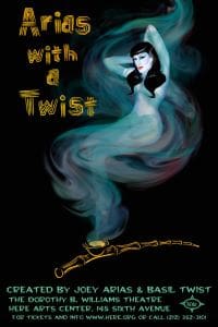 A smoky ghostly figure with the text 'It's a Twist.'