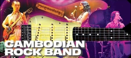 Live musical performance featuring a female singer and Bodian Rock Band.