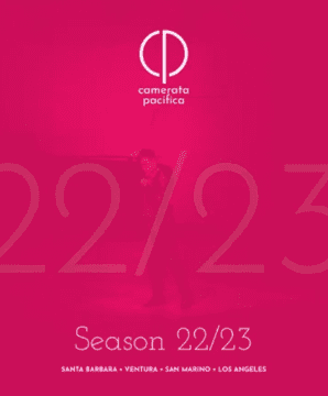 Season 22/23 promotional graphic with bold pink background.