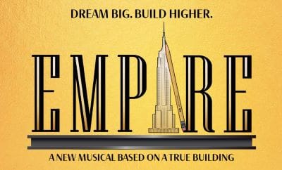Poster for 'Empire,' a musical inspired by the Empire State Building.