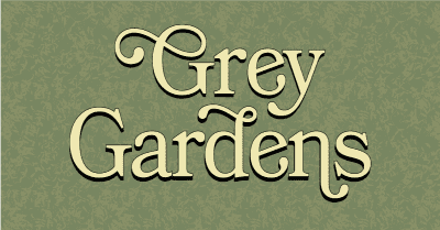 Logo with the text 'Grey Gardens' in elegant, vintage-style font.