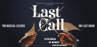 Cover of the audiobook 'Last Call' featuring hands holding a glass and a cigarette.