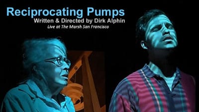Live performance of Locating Pumps at The Marsh, San Francisco.