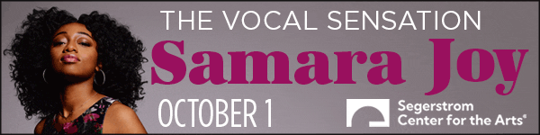 Partial text of an event or show with the date October 1.