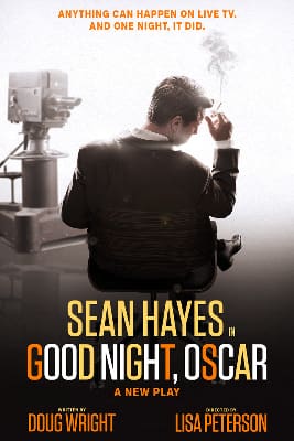 Sean Hayes poses for the 'Good Night, Oscar' poster.