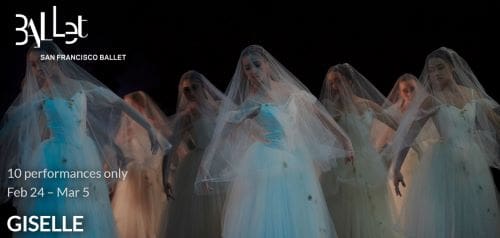 Brides with veils in a ghostly, blurred effect against a dark background.