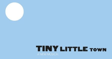 Logo for Tiny Little New Media on a light blue background.