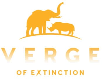 Logo featuring two elephants symbolizing conservation efforts.