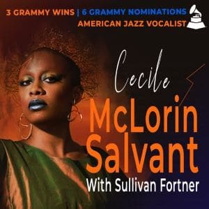 Cécile McLorin Salvant jazz album cover with Sullivan Fortner.
