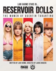 Poster of the film 'Reservoir Dolls' featuring five women in distinct outfits.