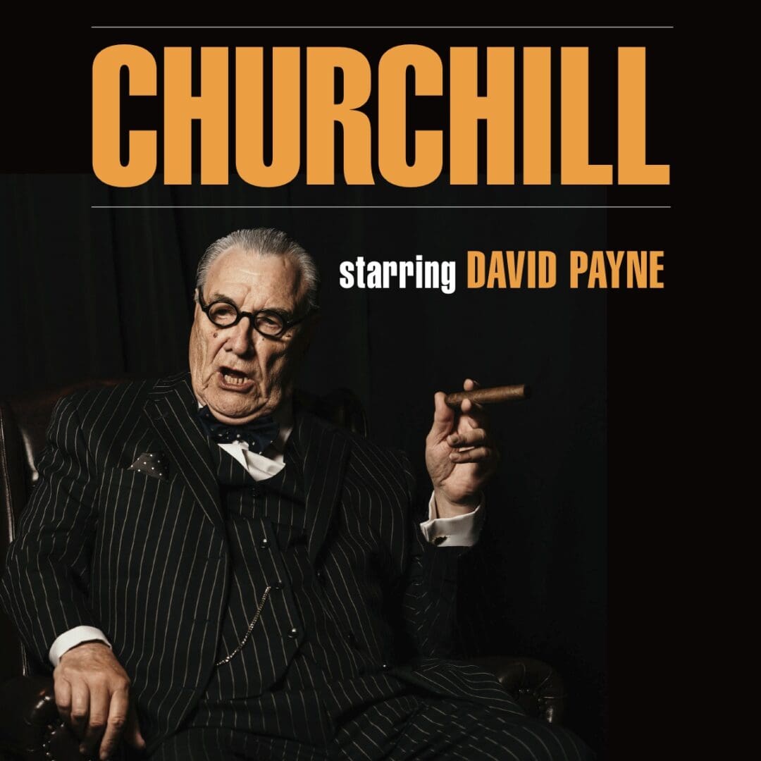 Poster of the movie 'Churchill' starring David Payne.