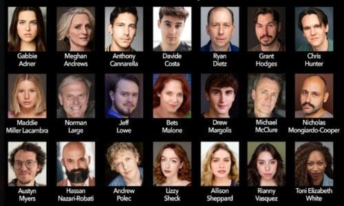 The cast Of SWEENEY TODD at La MIrada Theatre.