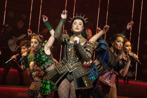 Emma Elizabeth Smith as Catherine of Aragon in The North American Tour Boleyn Company of SIX.