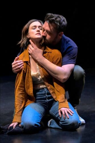 Heather Lind and Brad Koed in The Streetcar Project’s production of A Streetcar Named Desire, performing at A.C.T.’s Toni Rembe Theater