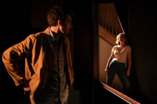 James Russell and Heather Lind in The Streetcar Project’s production of A Streetcar Named Desire, performing at A.C.T.’s Toni Rembe Theater