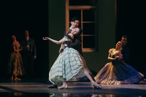Wona Park and Wei Wang in Possokhov's Eugene Onegin // © San Francisco Ballet, photo by Lindsey Rallo