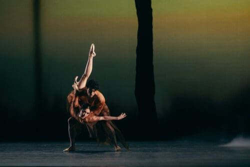 Jihyun Choi and Fernando Carratalá Coloma in Possokhov's Eugene Onegin // © San Francisco Ballet, photo by Lindsey Rallo
