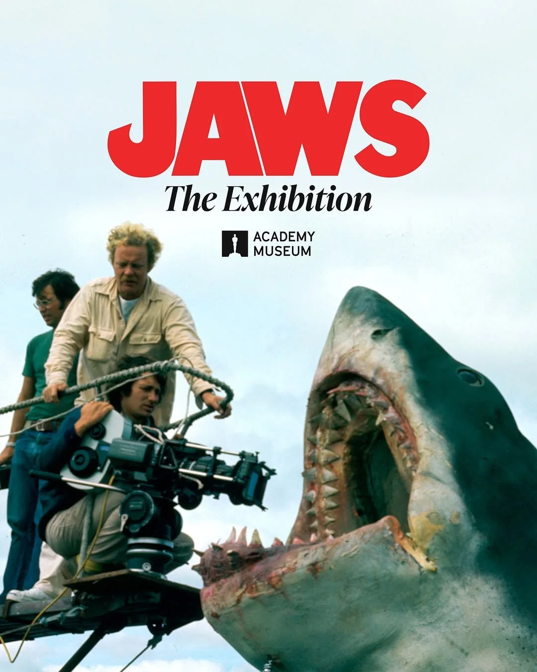 jaws the exhibition poster
