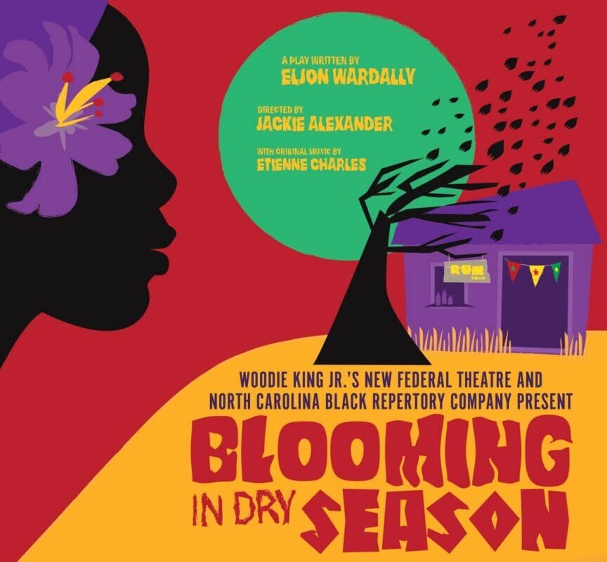 Blooming in Dry Season_poster art