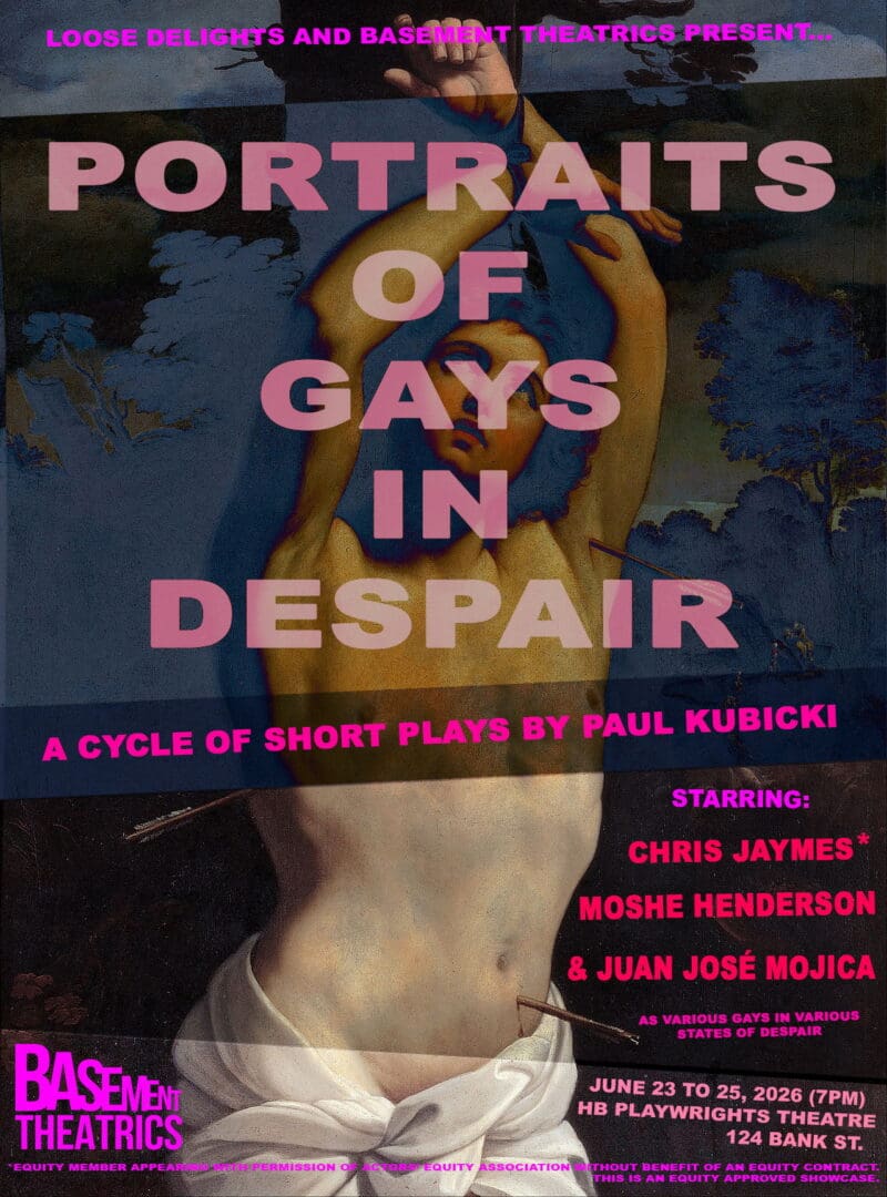 Portraits of Gays in Despair - JUNE 2026
