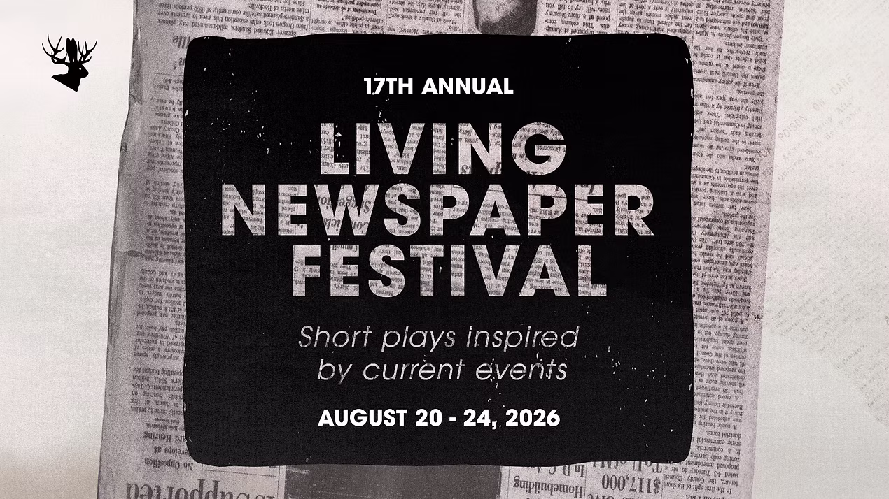 LOGO Jackalope 17th Living Newspaper Festival Now Playing through August 24