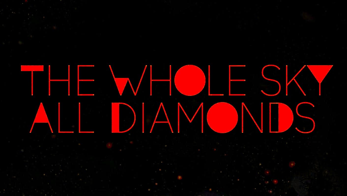 whole sky all diamonds poster art
